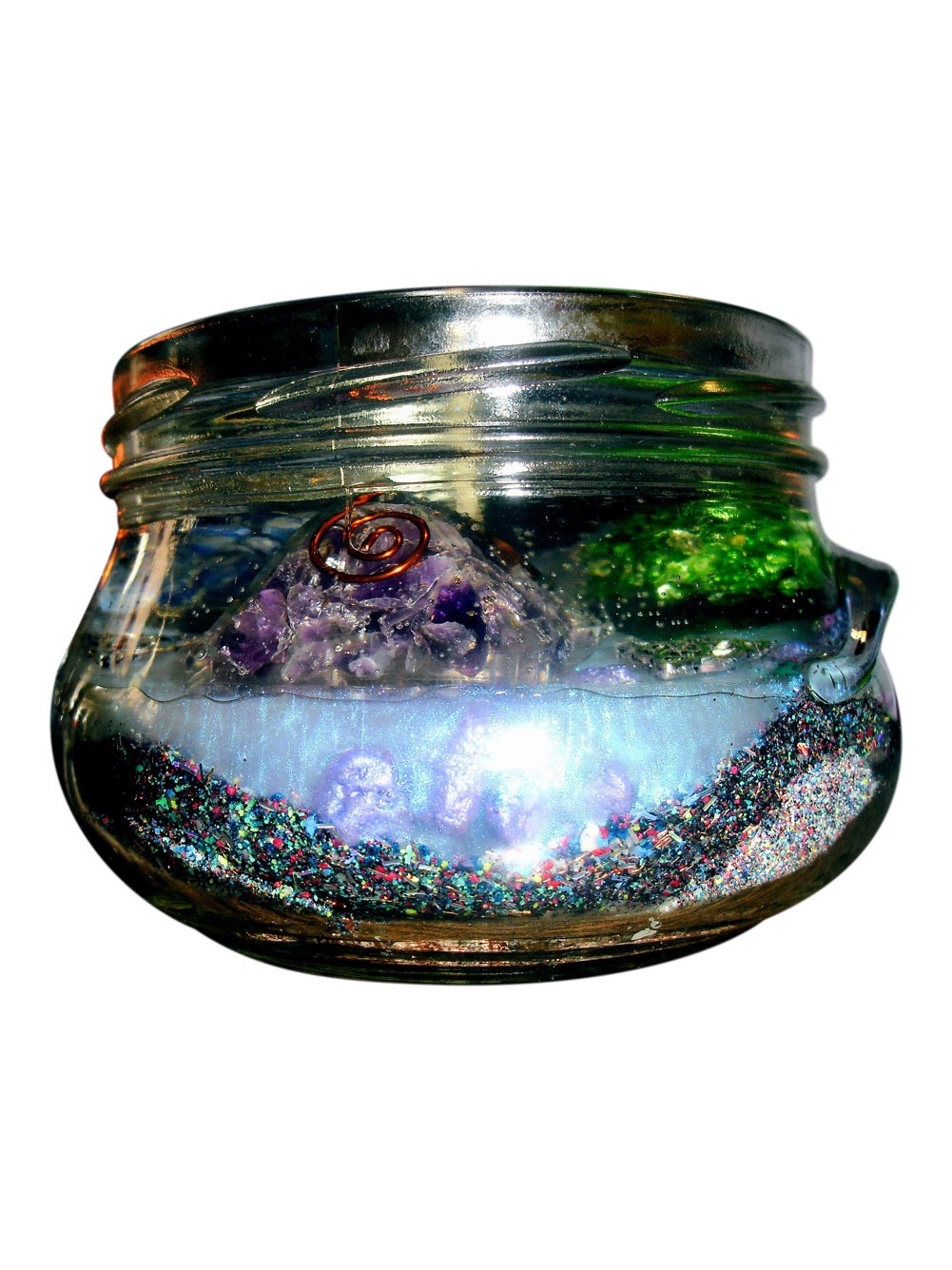 Mandala OrgoNight Aromatherapy Gel Candle