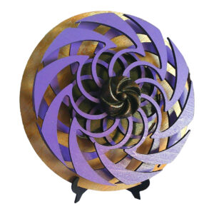 Electric Kinetic Orgone Energy Lavender Spinner