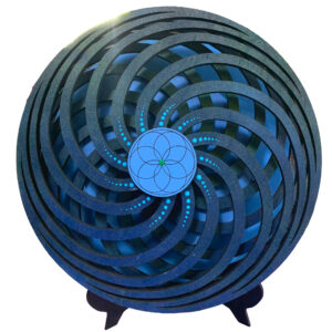 Electric Kinetic Orgone Energy Spinner - Forest Magic