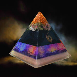 Wanderer Twilight Vision Orgone Pyramid - Shungite Activated