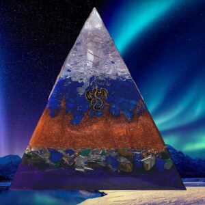 Phoenix Rising Orgone Energy Harmonizer Pyramid - almost 3 lbs.