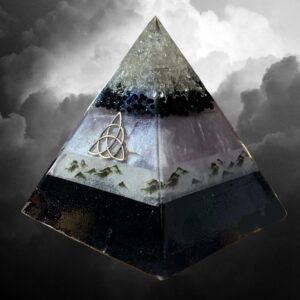 Wanderer Zen Mountain Orgone Pyramid - Shungite Activated